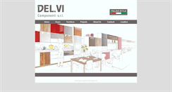 Desktop Screenshot of delvisrl.it